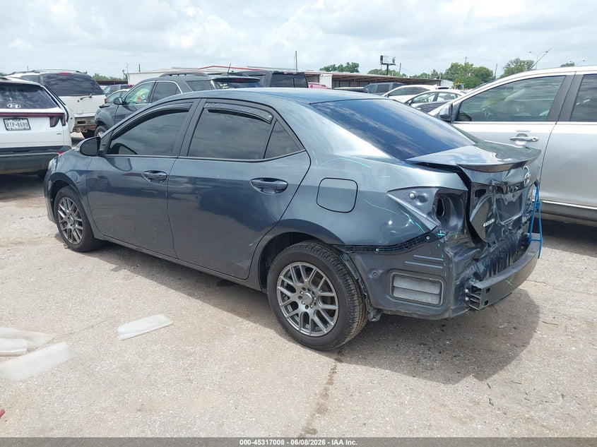2016 Toyota Corolla VIN 5YFBURHE2GP415354 IAAI salvage auction — REAR END, Salvage Title, sold $3,600 on 2026-07-15 (photo 3)