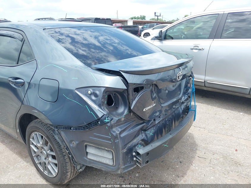 2016 Toyota Corolla VIN 5YFBURHE2GP415354 IAAI salvage auction — REAR END, Salvage Title, sold $3,600 on 2026-07-15 (photo 6)