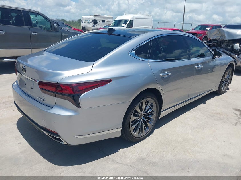 2023 Lexus Ls VIN JTHD51FF9P5018934 IAAI salvage auction — WATER/FLOOD, Salvage (Texas), sold $31,150 on 2026-08-10 (photo 4)