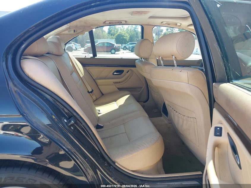 2003 BMW 5 series VIN WBADN63453GN88989 IAAI salvage auction — NORMAL WEAR, Clear - Dealer Only (California), sold $400 on 2026-07-20 (photo 8)