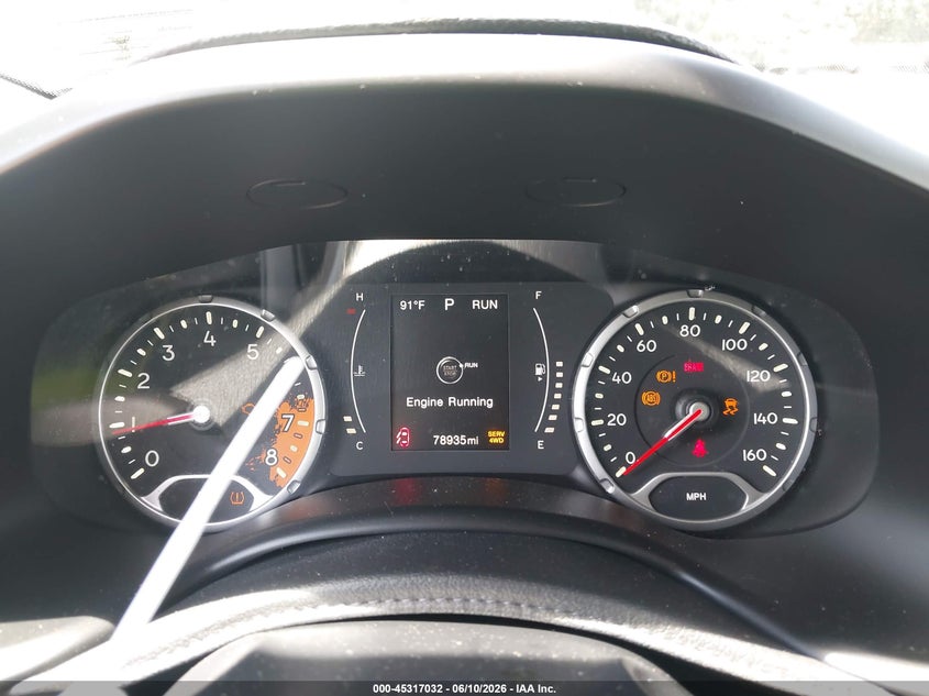 2017 Jeep Renegade VIN ZACCJBBB8HPE42020 IAAI salvage auction — LEFT REAR, Salvage - Greater Than 75% (Maryland), sold $1,800 on 2026-08-11 (photo 7)