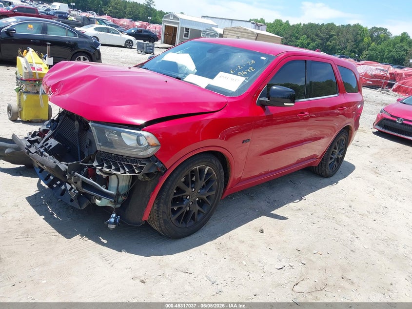 2015 Dodge Durango VIN 1C4SDHCT8FC119648 IAAI salvage auction — FRONT END, Wait Title, sold $1,550 on 2026-09-18 (photo 2)