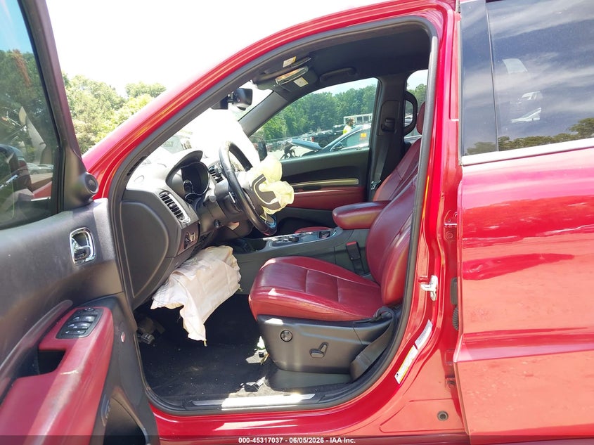 2015 Dodge Durango VIN 1C4SDHCT8FC119648 IAAI salvage auction — FRONT END, Wait Title, sold $1,550 on 2026-09-18 (photo 5)