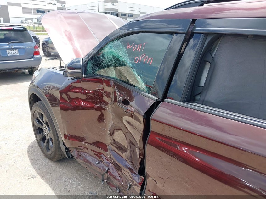 2020 Ford Explorer VIN 1FM5K8GC1LGC09270 IAAI salvage auction — SIDE, Original (Texas), sold $7,600 on 2026-07-28 (photo 6)
