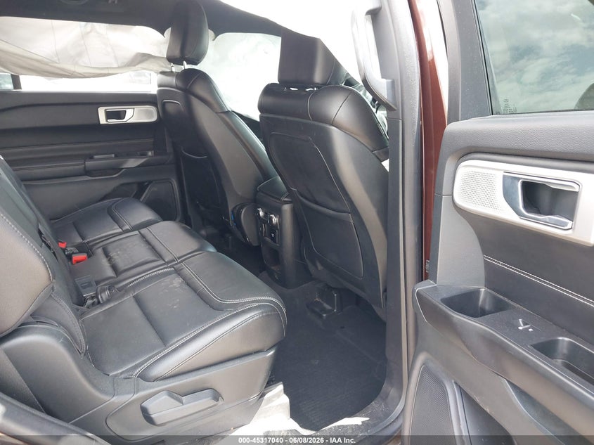 2020 Ford Explorer VIN 1FM5K8GC1LGC09270 IAAI salvage auction — SIDE, Original (Texas), sold $7,600 on 2026-07-28 (photo 8)
