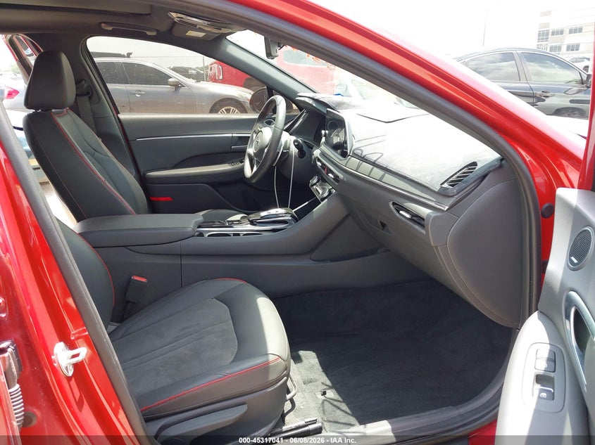 2021 Hyundai Sonata VIN 5NPEJ4J23MH082681 IAAI salvage auction — FRONT END, Salvage Title, sold $4,550 on 2026-07-28 (photo 5)