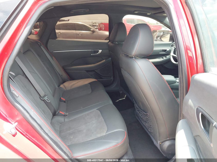 2021 Hyundai Sonata VIN 5NPEJ4J23MH082681 IAAI salvage auction — FRONT END, Salvage Title, sold $4,550 on 2026-07-28 (photo 8)