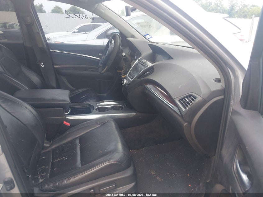2016 Acura Mdx VIN 5FRYD3H23GB019442 IAAI salvage auction — RIGHT FRONT, Salvage Title, sold $1,600 on 2026-09-04 (photo 5)