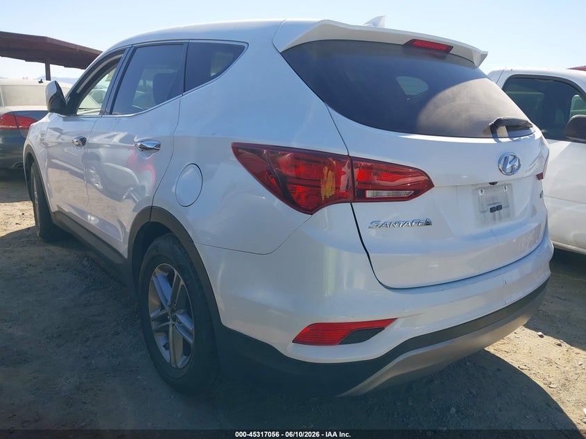 2017 Hyundai Santa fe VIN 5XYZT3LB4HG419729 IAAI salvage auction — NORMAL WEAR, Salvage Title, sold $3,200 on 2026-07-14 (photo 3)