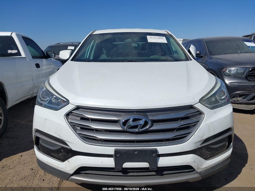 2017 Hyundai Santa fe VIN 5XYZT3LB4HG419729 IAAI salvage auction — NORMAL WEAR, Salvage Title, sold $3,200 on 2026-07-14 (photo 6)