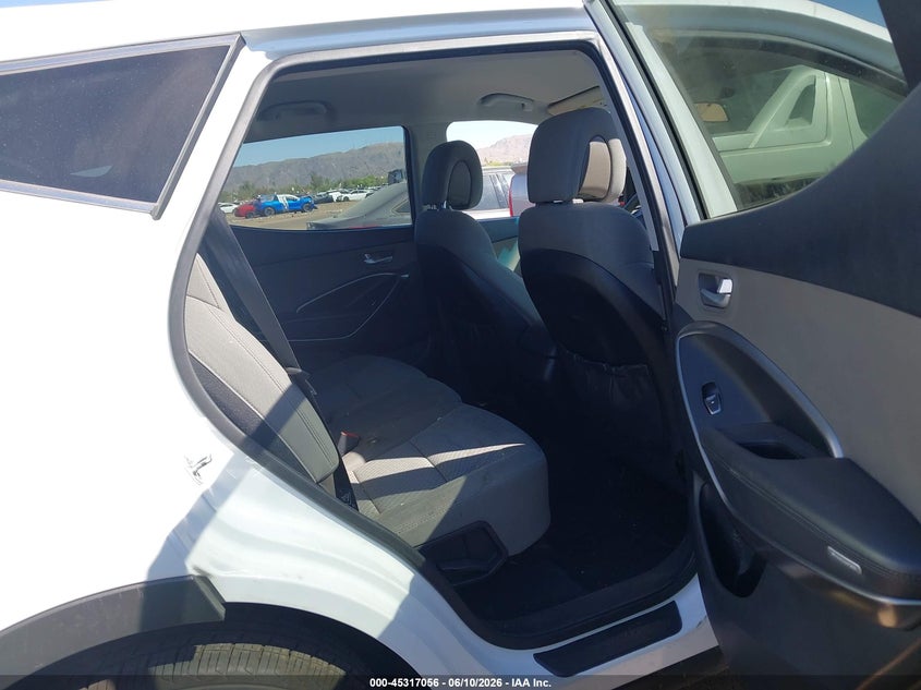 2017 Hyundai Santa fe VIN 5XYZT3LB4HG419729 IAAI salvage auction — NORMAL WEAR, Salvage Title, sold $3,200 on 2026-07-14 (photo 8)