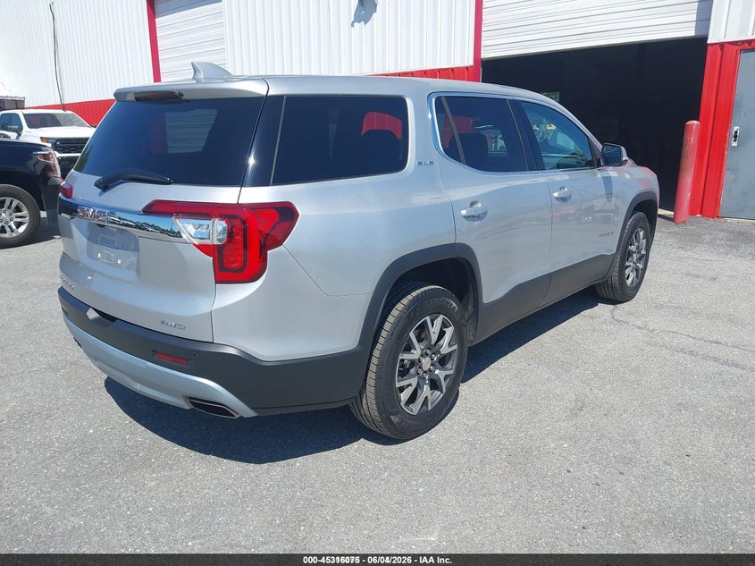 2020 Gmc Acadia VIN 1GKKNRLS5LZ124488 IAAI salvage auction — NORMAL WEAR, Sf97 (Maryland), sold $13,950 on 2026-07-31 (photo 4)