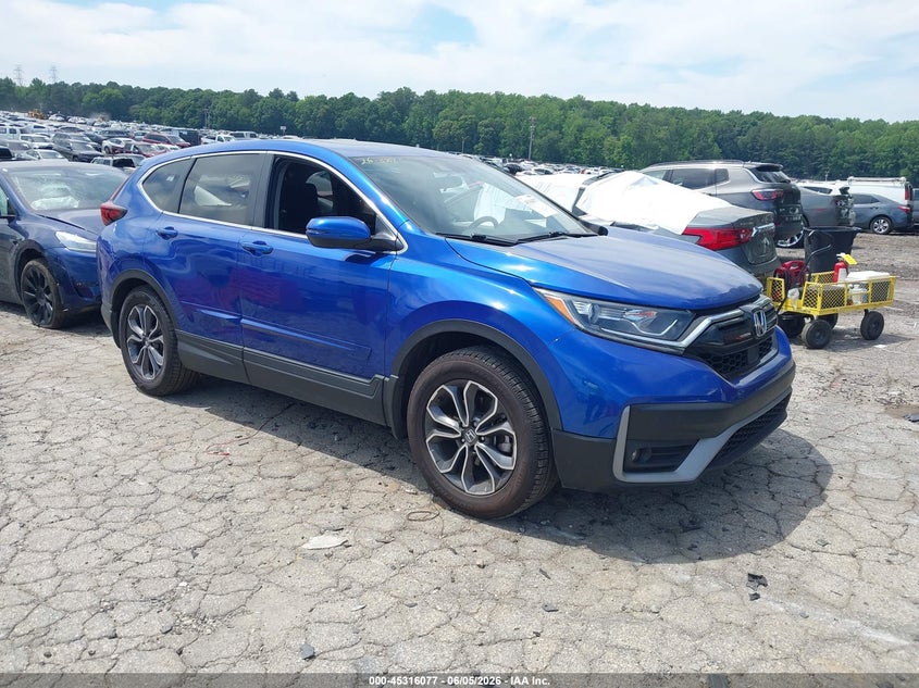 2022 Honda Cr-v VIN 7FARW1H53NE011034 IAAI salvage auction — REAR END, Salvage (Georgia), sold $7,700 on 2026-07-15 (photo 1)