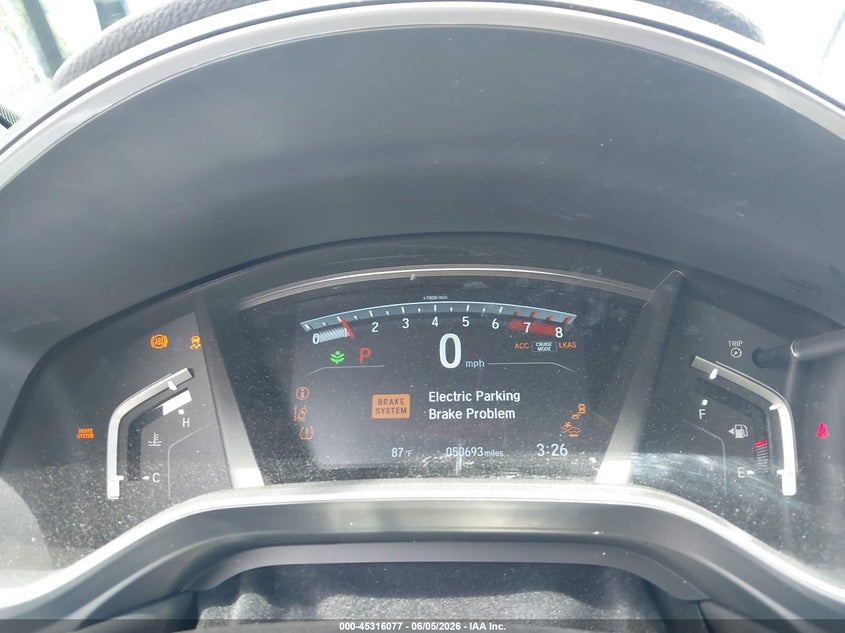 2022 Honda Cr-v VIN 7FARW1H53NE011034 IAAI salvage auction — REAR END, Salvage (Georgia), sold $7,700 on 2026-07-15 (photo 7)