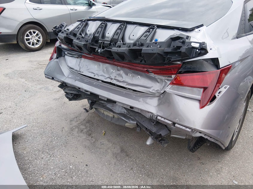 2025 Hyundai Elantra VIN KMHLL4DG1SU074246 IAAI salvage auction — REAR END, Salvage (Louisiana), sold $5,100 on 2026-07-28 (photo 6)