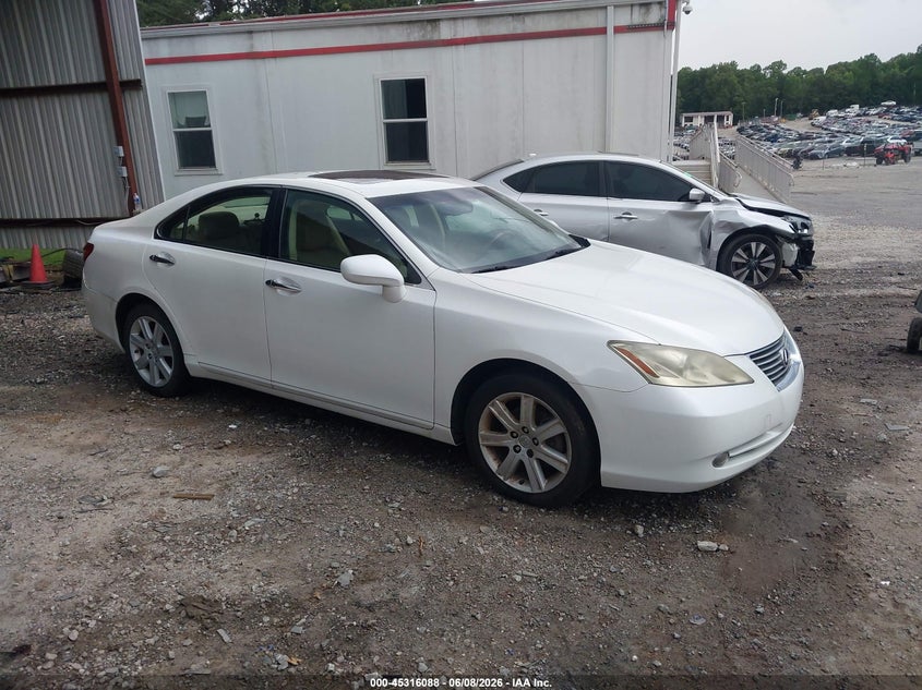 2008 Lexus ES VIN JTHBJ46G282237511 IAAI salvage auction — NORMAL WEAR, Clear (Georgia), sold $925 on 2026-07-10 (photo 1)