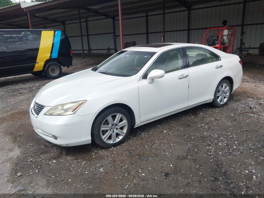 2008 Lexus ES VIN JTHBJ46G282237511 IAAI salvage auction — NORMAL WEAR, Clear (Georgia), sold $925 on 2026-07-10 (photo 2)