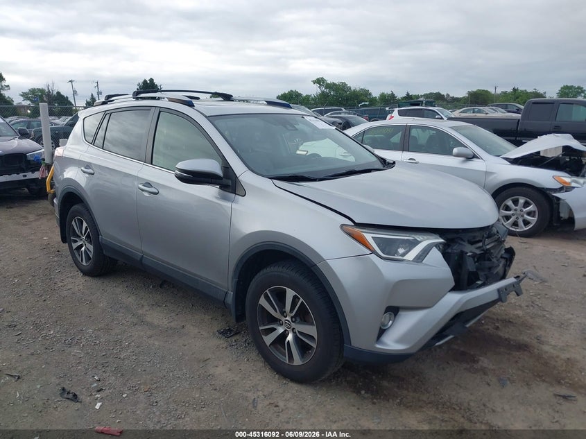 2018 Toyota Rav 4 VIN JTMRFREVXJJ227108 IAAI salvage auction — FRONT END, Salvage Title, sold $7,550 on 2026-07-07 (photo 1)