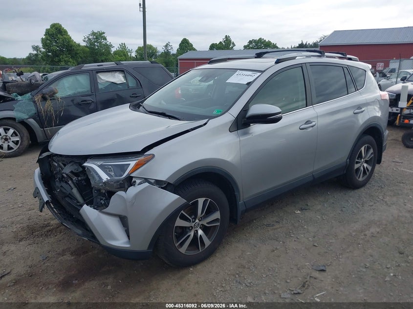 2018 Toyota Rav 4 VIN JTMRFREVXJJ227108 IAAI salvage auction — FRONT END, Salvage Title, sold $7,550 on 2026-07-07 (photo 2)