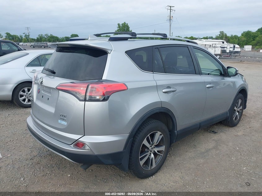 2018 Toyota Rav 4 VIN JTMRFREVXJJ227108 IAAI salvage auction — FRONT END, Salvage Title, sold $7,550 on 2026-07-07 (photo 4)