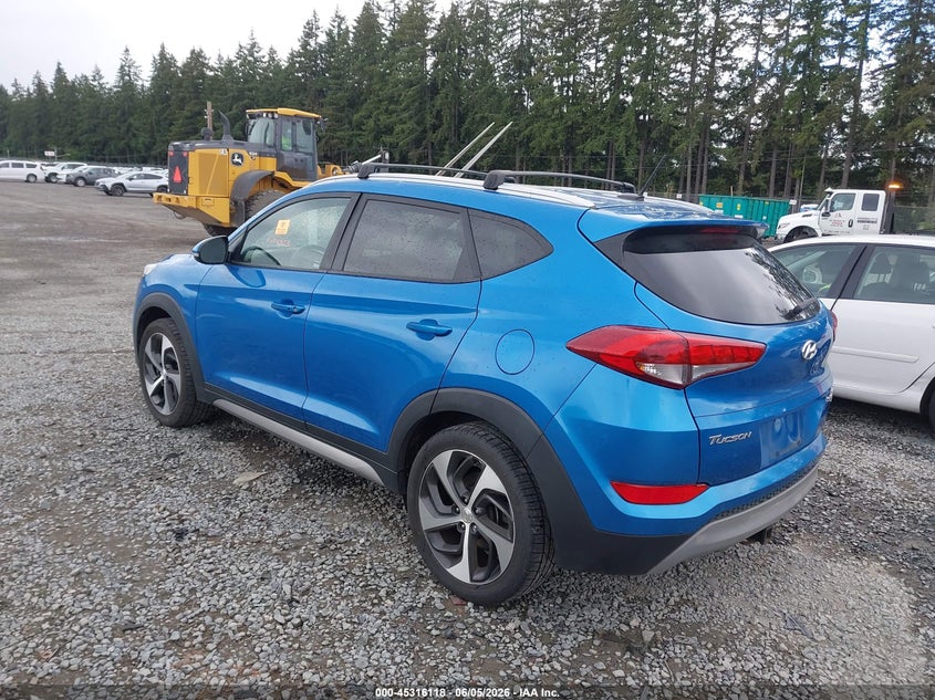 2017 Hyundai Tucson VIN KM8J3CA27HU335740 IAAI salvage auction — RIGHT FRONT, Salvage Title, sold $2,350 on 2026-07-22 (photo 3)