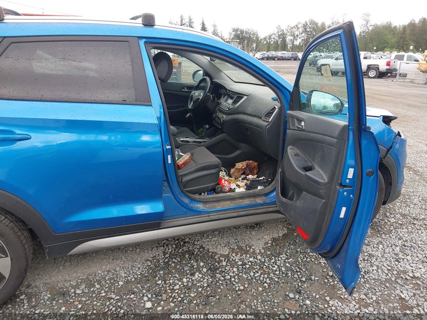 2017 Hyundai Tucson VIN KM8J3CA27HU335740 IAAI salvage auction — RIGHT FRONT, Salvage Title, sold $2,350 on 2026-07-22 (photo 5)