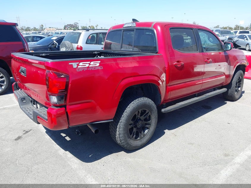 2019 Toyota Tacoma VIN 5TFAX5GN1KX140857 IAAI salvage auction — FRONT END, Salvage (California), sold $11,100 on 2026-07-09 (photo 4)