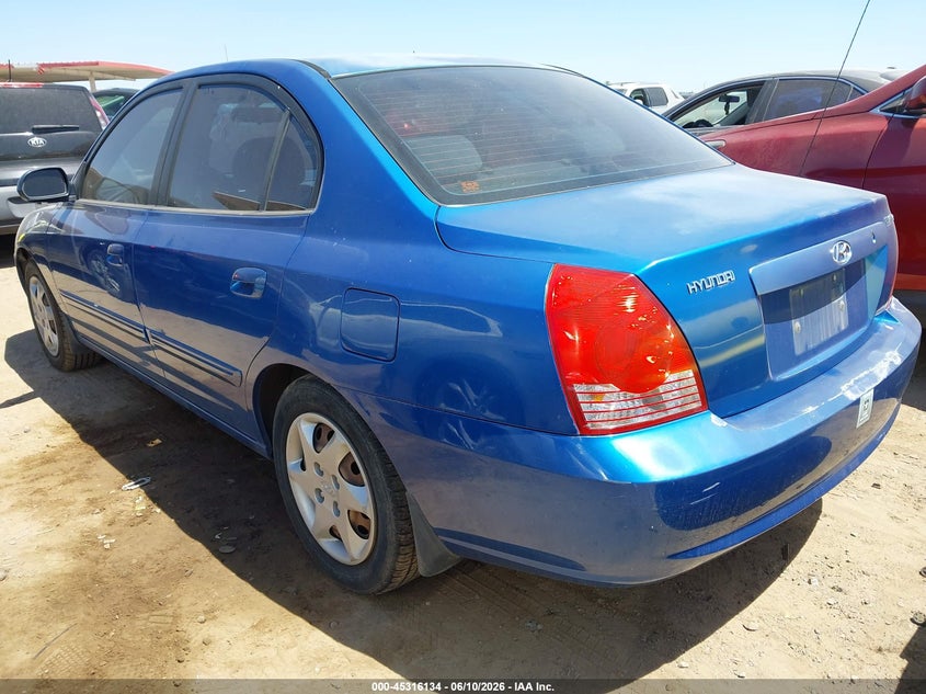 2006 Hyundai Elantra VIN KMHDN46D86U233111 IAAI salvage auction — NORMAL WEAR, Clear-Dealer Only (Arizona), sold $400 on 2026-07-28 (photo 3)