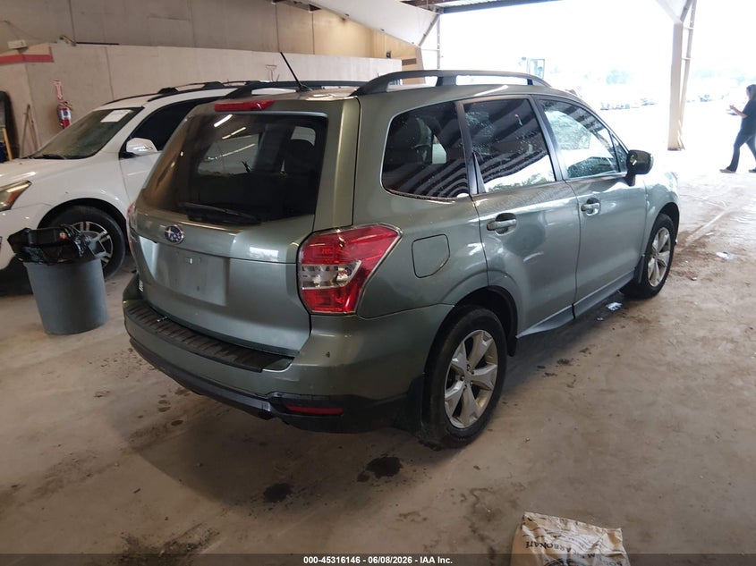 2014 Subaru Forester VIN JF2SJAEC2EH545903 IAAI salvage auction — SIDE, Salvage Title, sold $600 on 2026-07-20 (photo 4)