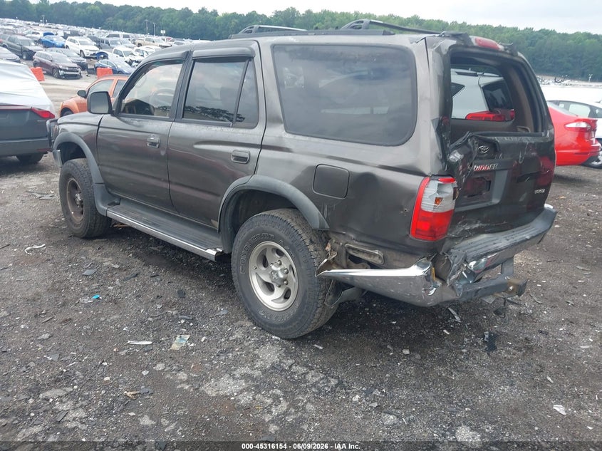 1998 Toyota 4runner VIN JT3GN86R3W0083196 IAAI salvage auction — REAR END, Salvage (Idaho), sold $25 on 2026-07-29 (photo 3)