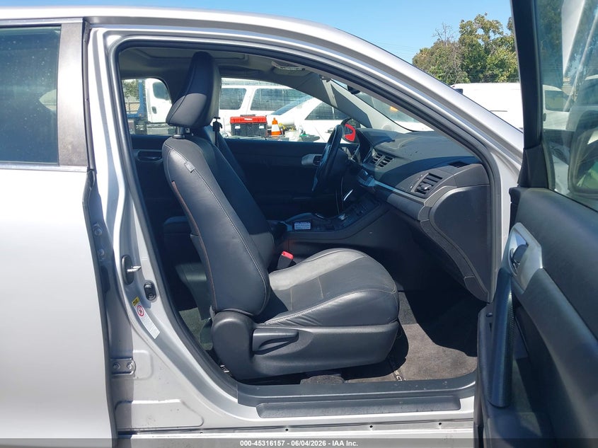 2012 Lexus Ct VIN JTHKD5BH9C2120478 IAAI salvage auction — NORMAL WEAR, Clear - Dealer Only (California), sold $5,350 on 2026-07-06 (photo 5)