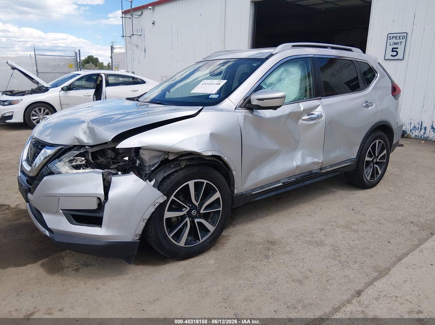 2019 Nissan Rogue VIN 5N1AT2MTXKC742544 IAAI salvage auction — LEFT SIDE, Salvage (Montana), sold $2,250 on 2026-08-01 (photo 2)