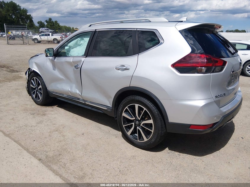 2019 Nissan Rogue VIN 5N1AT2MTXKC742544 IAAI salvage auction — LEFT SIDE, Salvage (Montana), sold $2,250 on 2026-08-01 (photo 3)