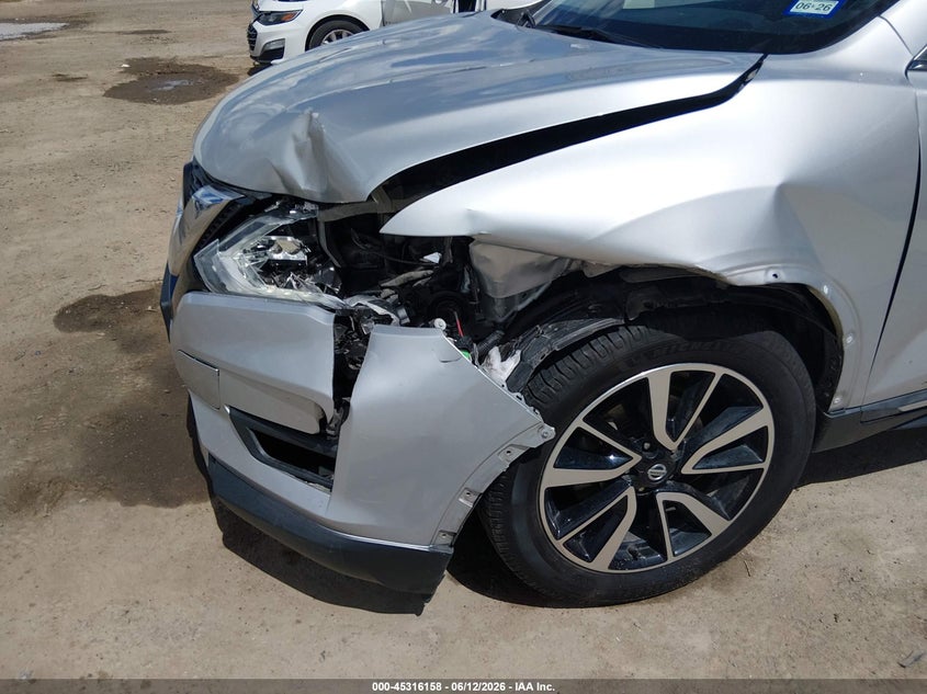2019 Nissan Rogue VIN 5N1AT2MTXKC742544 IAAI salvage auction — LEFT SIDE, Salvage (Montana), sold $2,250 on 2026-08-01 (photo 6)
