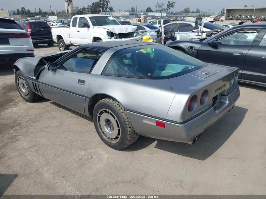 1985 Chevrolet Corvette VIN 1G1YY0783F5113968 IAAI salvage auction — RIGHT FRONT, Salvage (California), sold $125 on 2026-09-23 (photo 3)