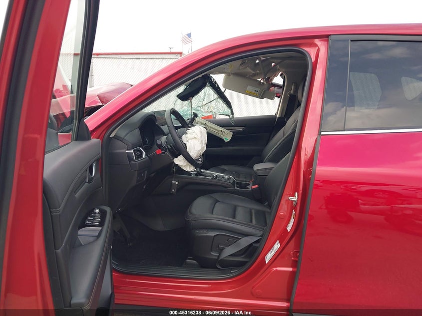 2022 Mazda Cx-5 VIN JM3KFBEM7N0627808 IAAI salvage auction — RIGHT SIDE, Salvage Title, sold $4,300 on 2026-07-23 (photo 5)