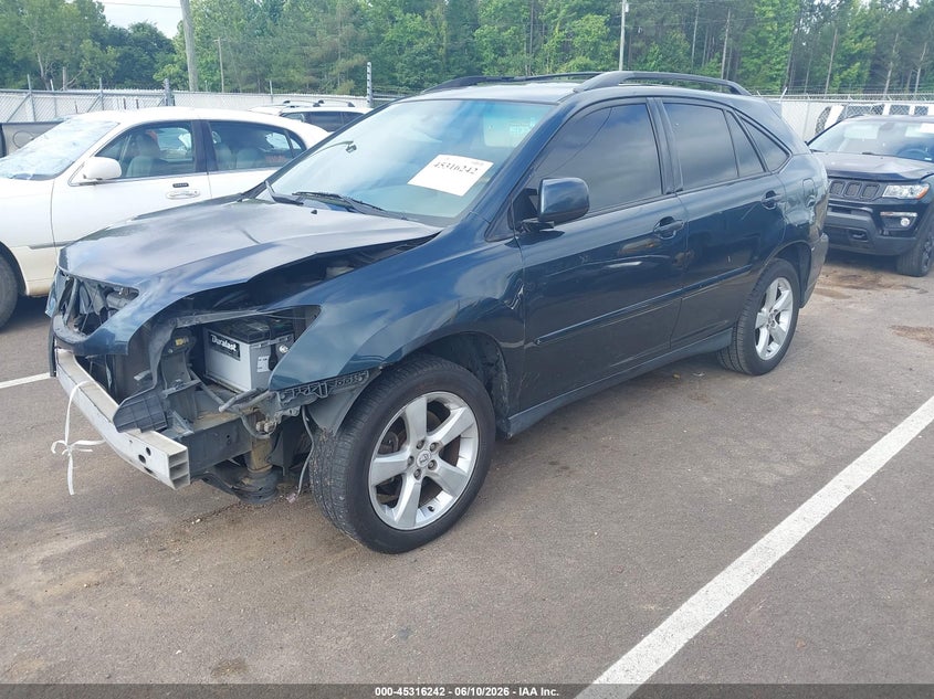 2004 Lexus Rx VIN JTJGA31U940009961 IAAI salvage auction — FRONT END, Salvage (Mississippi), sold $800 on 2026-07-30 (photo 2)