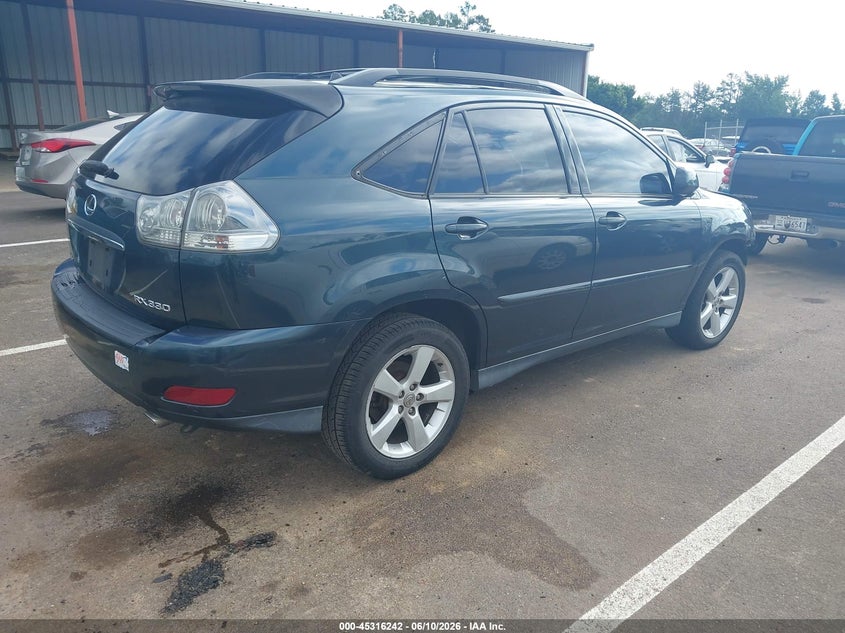 2004 Lexus Rx VIN JTJGA31U940009961 IAAI salvage auction — FRONT END, Salvage (Mississippi), sold $800 on 2026-07-30 (photo 4)