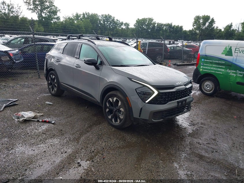 2024 Kia Sportage VIN 5XYK6CDF5RG150622 IAAI salvage auction — REAR END, Salvage Title, sold $8,400 on 2026-07-28 (photo 1)