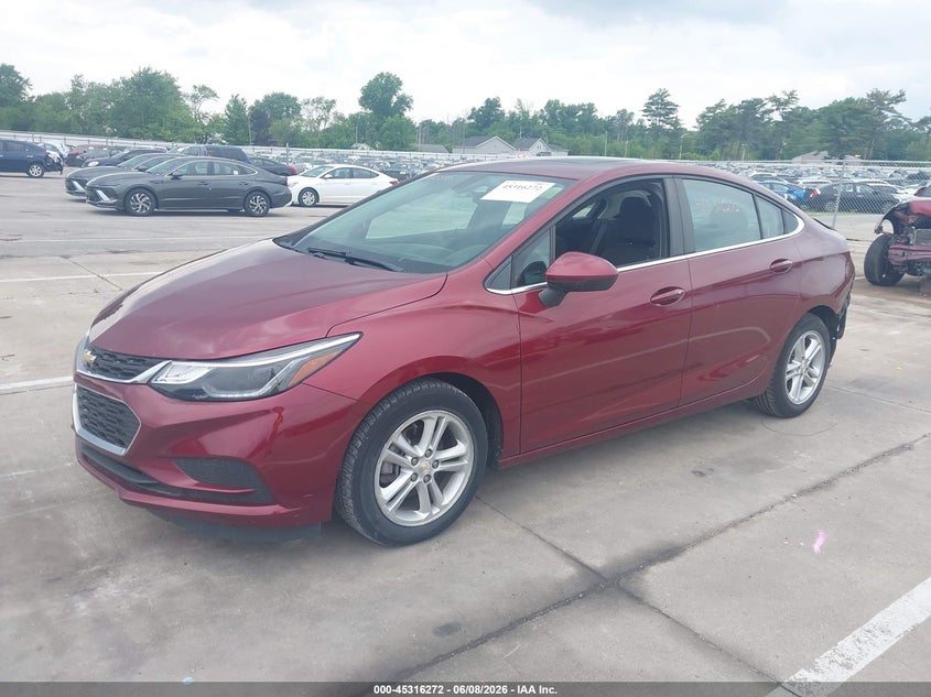2016 Chevrolet Cruze VIN 1G1BE5SM1G7238215 IAAI salvage auction — REAR END, Salvage Title, sold $2,000 on 2026-07-10 (photo 2)