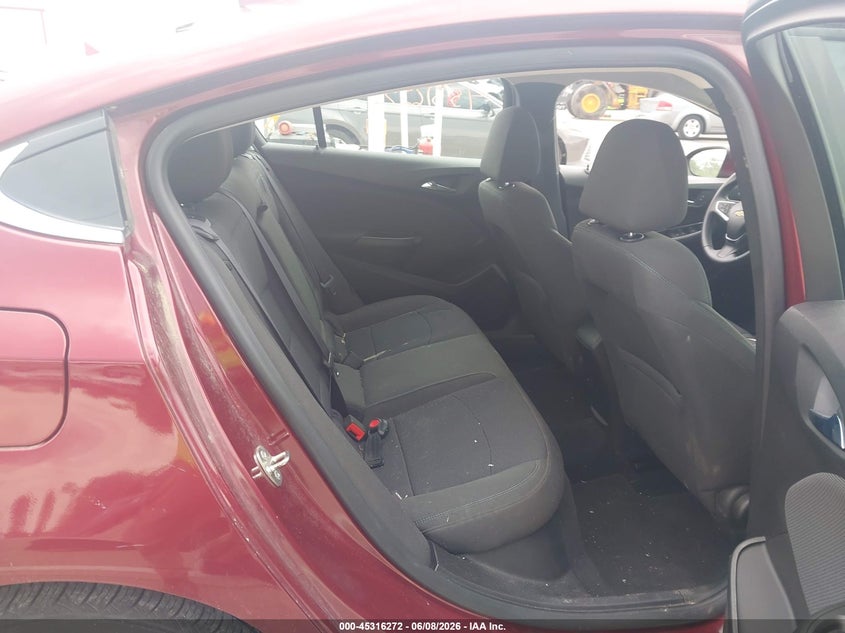 2016 Chevrolet Cruze VIN 1G1BE5SM1G7238215 IAAI salvage auction — REAR END, Salvage Title, sold $2,000 on 2026-07-10 (photo 8)