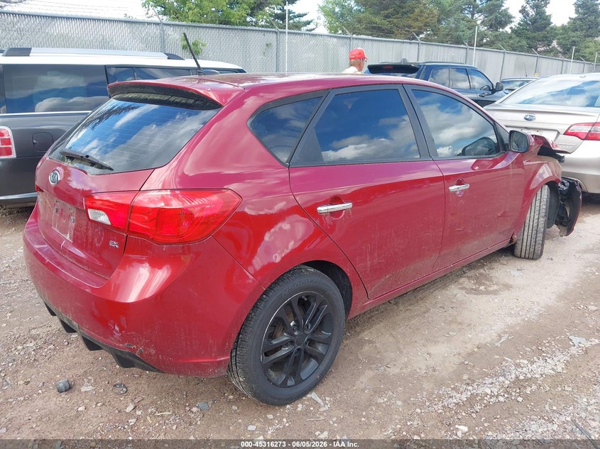 2011 Kia Forte VIN KNAFU5A24B5324065 IAAI salvage auction — FRONT END, Junk Bill Of Sale Mv2459 (Wisconsin), sold $250 on 2026-07-15 (photo 4)