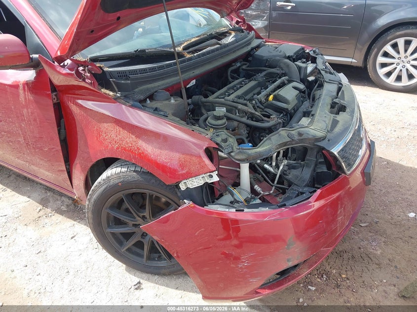 2011 Kia Forte VIN KNAFU5A24B5324065 IAAI salvage auction — FRONT END, Junk Bill Of Sale Mv2459 (Wisconsin), sold $250 on 2026-07-15 (photo 6)