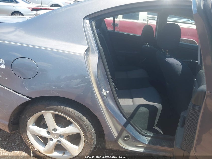 2008 Mazda 3 VIN JM1BK12F181782728 IAAI salvage auction — RIGHT SIDE, Salvage (Alabama), sold $250 on 2026-07-08 (photo 8)