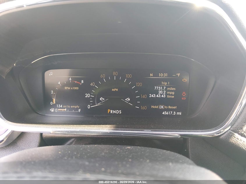2020 Lincoln Continental VIN 1LN6L9PK9L5606302 IAAI salvage auction — FRONT END, Salvage (South Carolina), sold $7,075 on 2026-08-05 (photo 7)