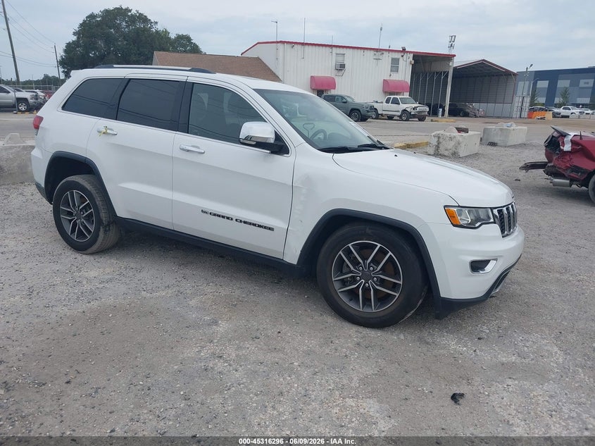 2022 Jeep Grand cherokee VIN 1C4RJEBG6NC125666 IAAI salvage auction — FRONT END, Rebuildable (Florida), sold $5,700 on 2026-08-01 (photo 1)