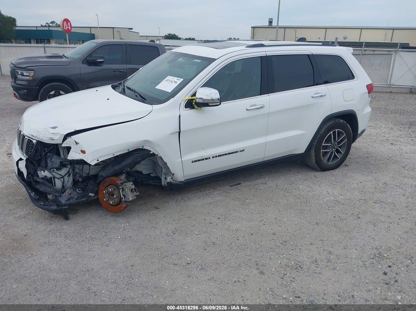 2022 Jeep Grand cherokee VIN 1C4RJEBG6NC125666 IAAI salvage auction — FRONT END, Rebuildable (Florida), sold $5,700 on 2026-08-01 (photo 2)