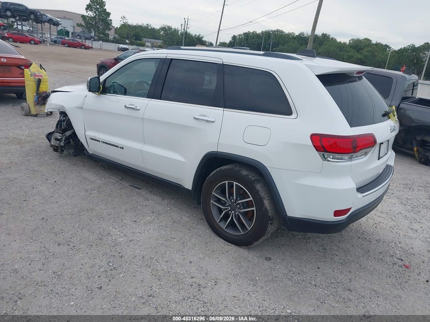 2022 Jeep Grand cherokee VIN 1C4RJEBG6NC125666 IAAI salvage auction — FRONT END, Rebuildable (Florida), sold $5,700 on 2026-08-01 (photo 3)