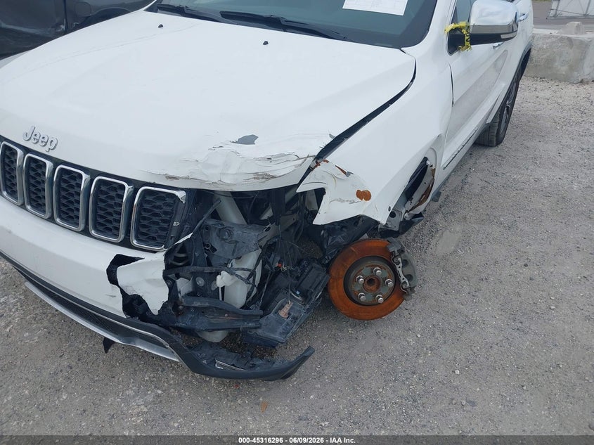 2022 Jeep Grand cherokee VIN 1C4RJEBG6NC125666 IAAI salvage auction — FRONT END, Rebuildable (Florida), sold $5,700 on 2026-08-01 (photo 6)