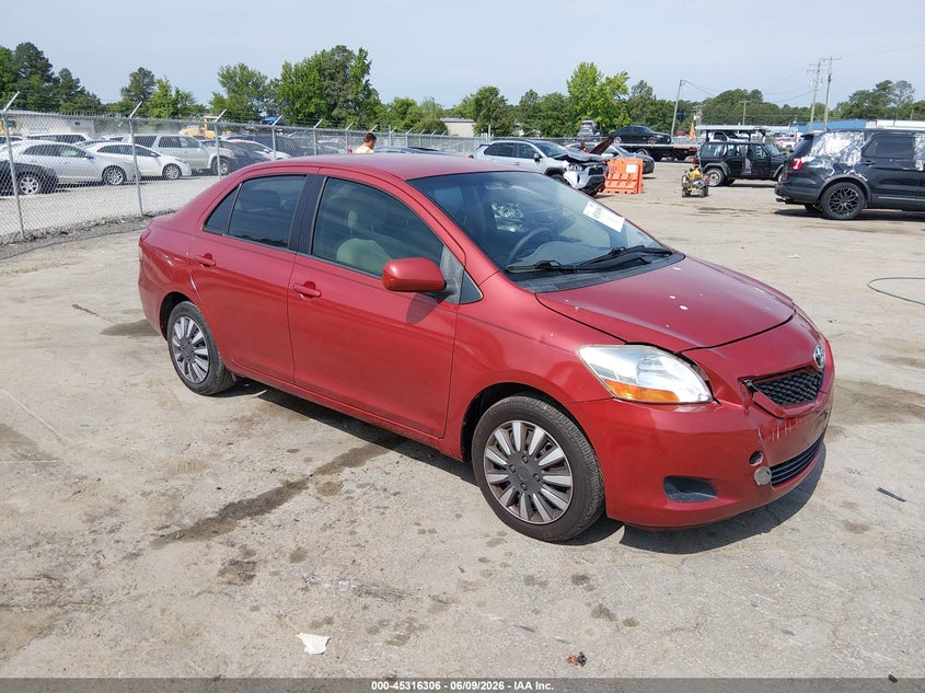 2010 Toyota Yaris VIN JTDBT4K38A4071276 IAAI salvage auction — FRONT END, Salvage (Virginia), sold $925 on 2026-07-10 (photo 1)